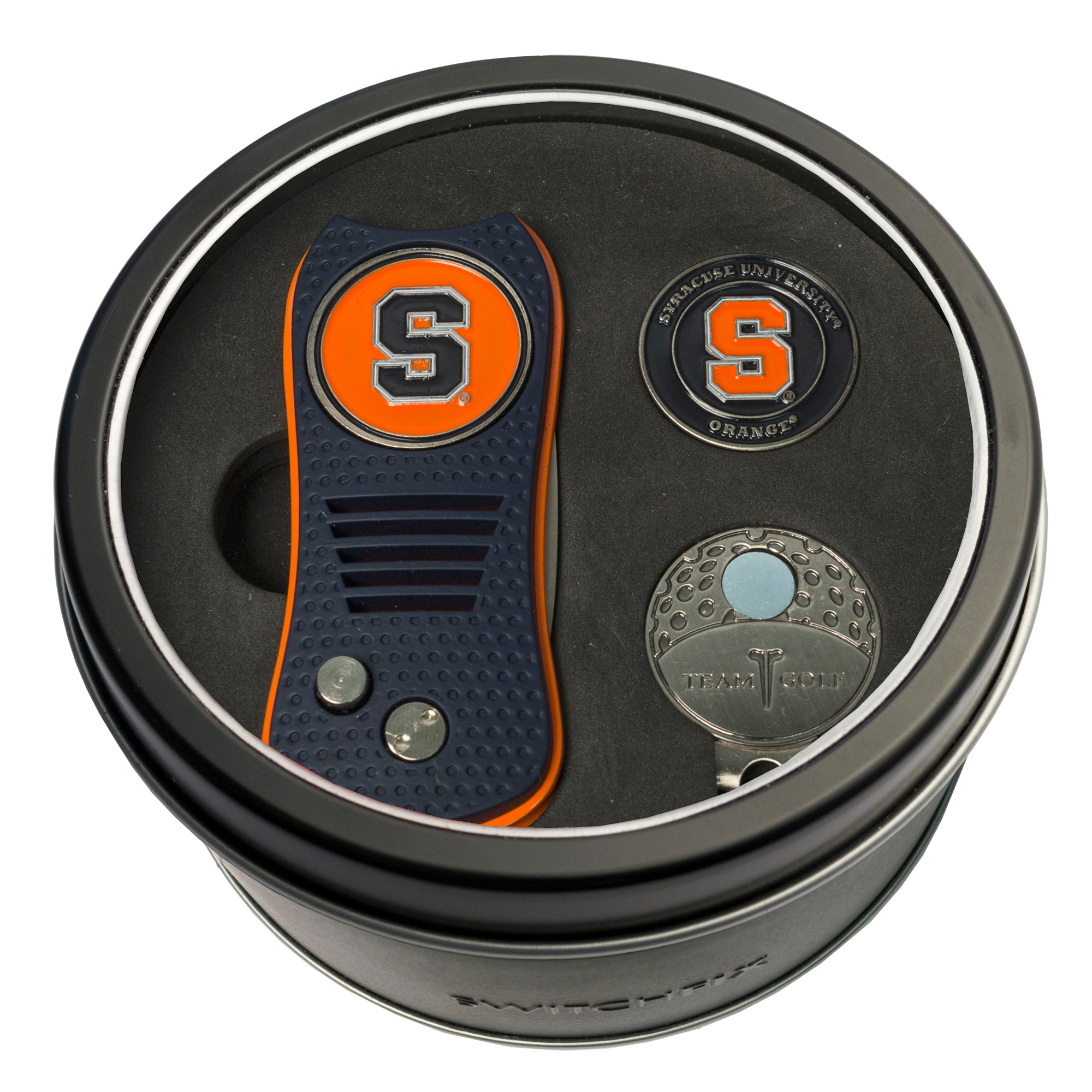 SYRACUSE SWITCH CAP CLIP TIN