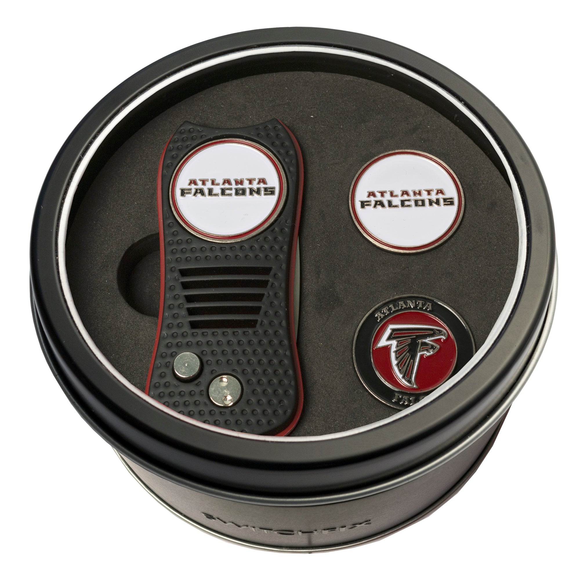 ATLANTA FALCONS SWITCH MARKERS TIN