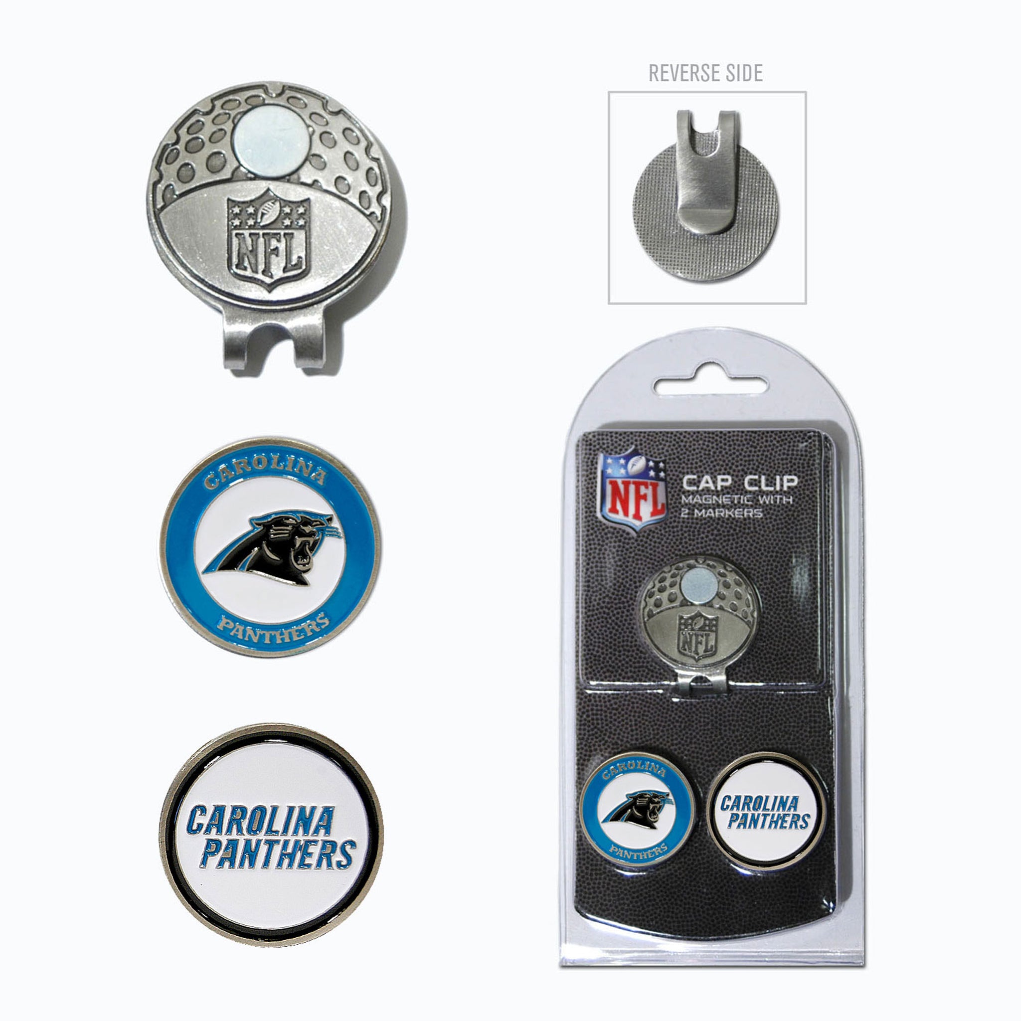 CAROLINA PANTHERS 2 MKR CAP CLIP