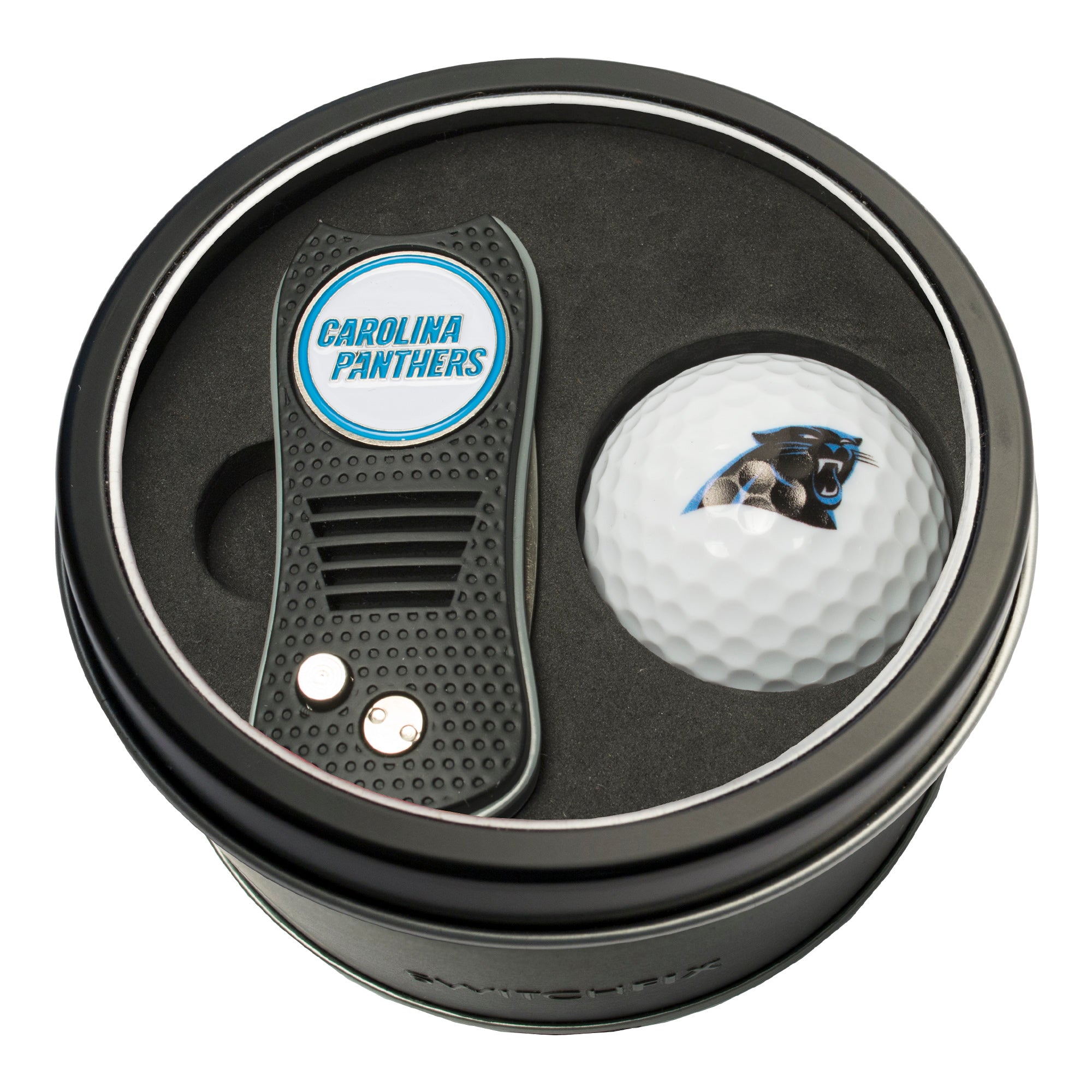 CAROLINA PANTHERS SWITCH BALL TIN