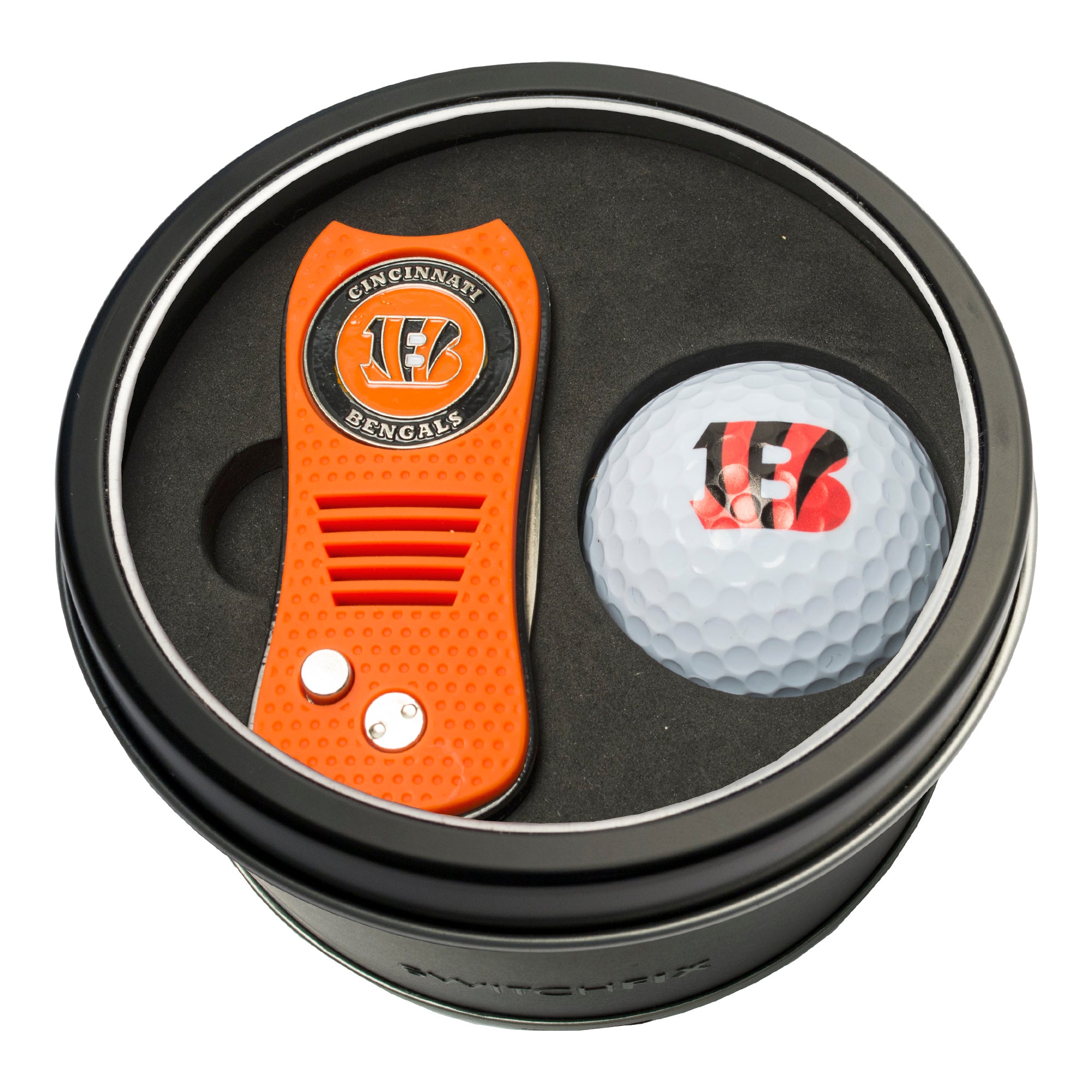 CINCINNATI BENGALS SWITCH BALL TIN