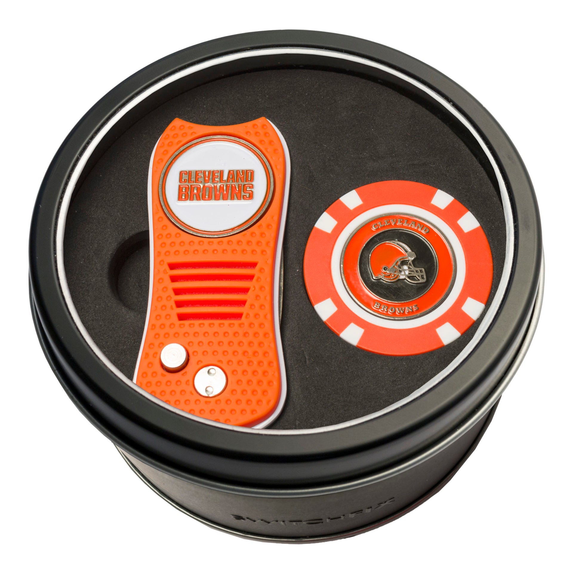 CLEVELAND BROWNS SWITCH CHIP TIN