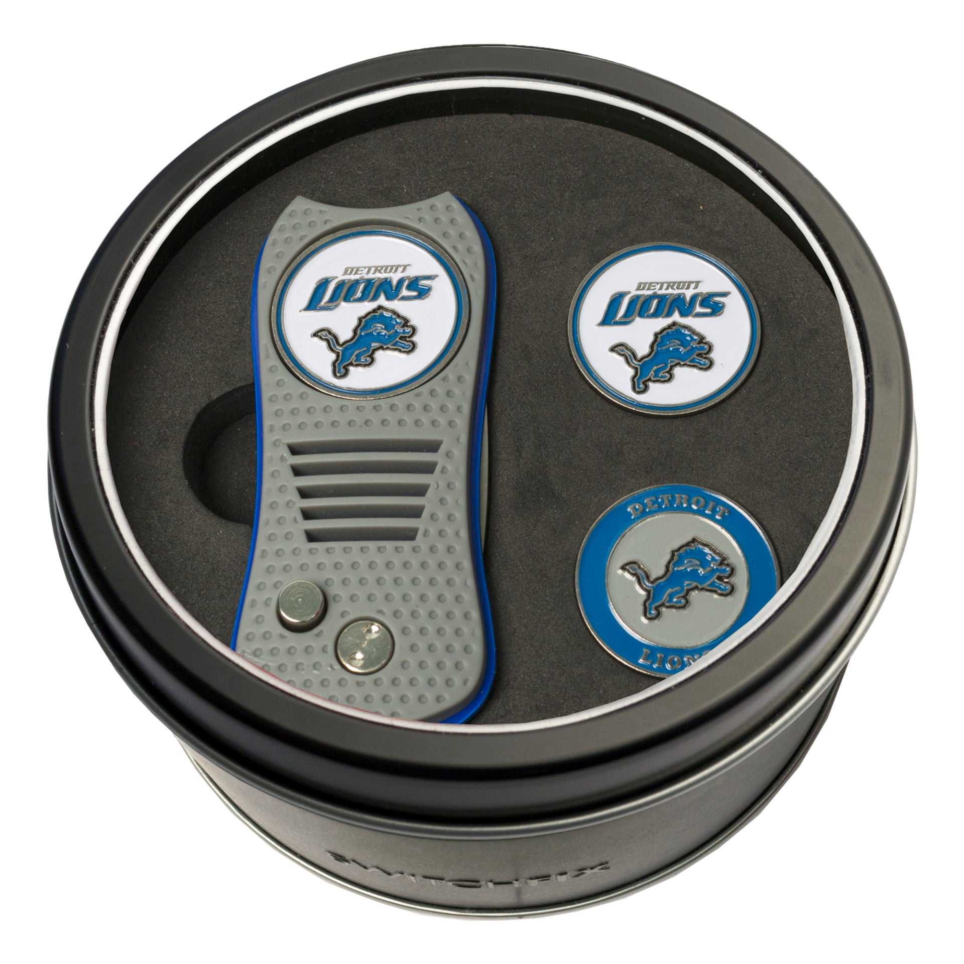 DETROIT LIONS SWITCH MARKERS TIN