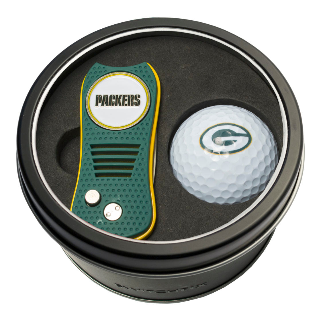 GREEN BAY PACKERS SWITCH BALL TIN