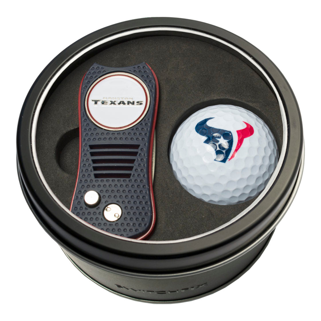 HOUSTON TEXANS SWITCH BALL TIN