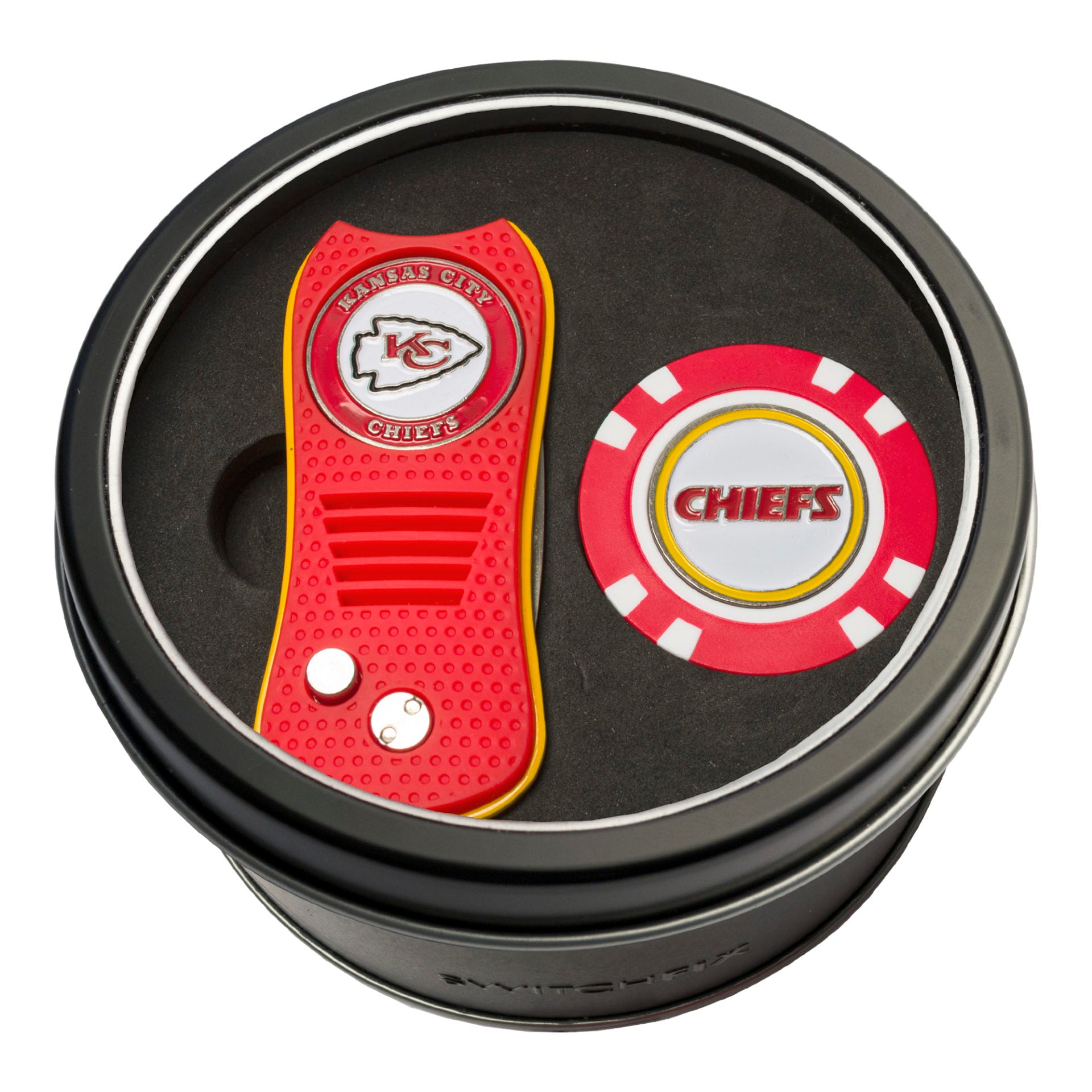 KANSAS CITY CHIEFS SWITCH CHIP TIN