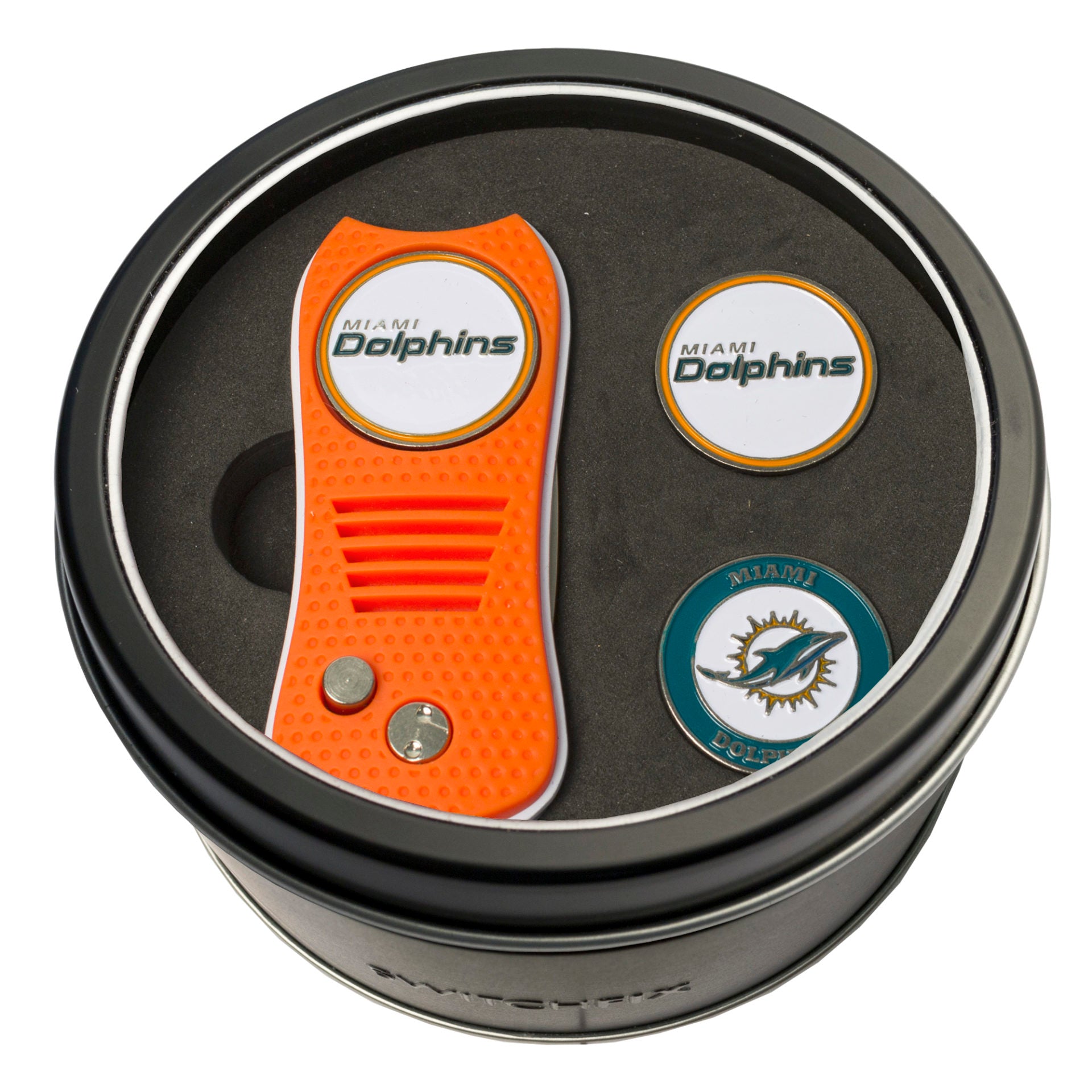 MIAMI DOLPHINS SWITCH MARKERS TIN