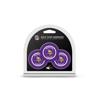 MINNESOTA VIKINGS 3 PK GOLF CHIP