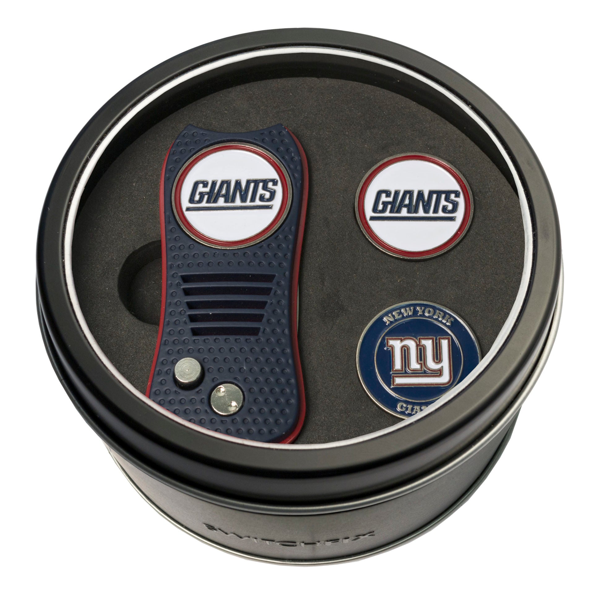 NEW YORK GIANTS SWITCH MARKERS TIN