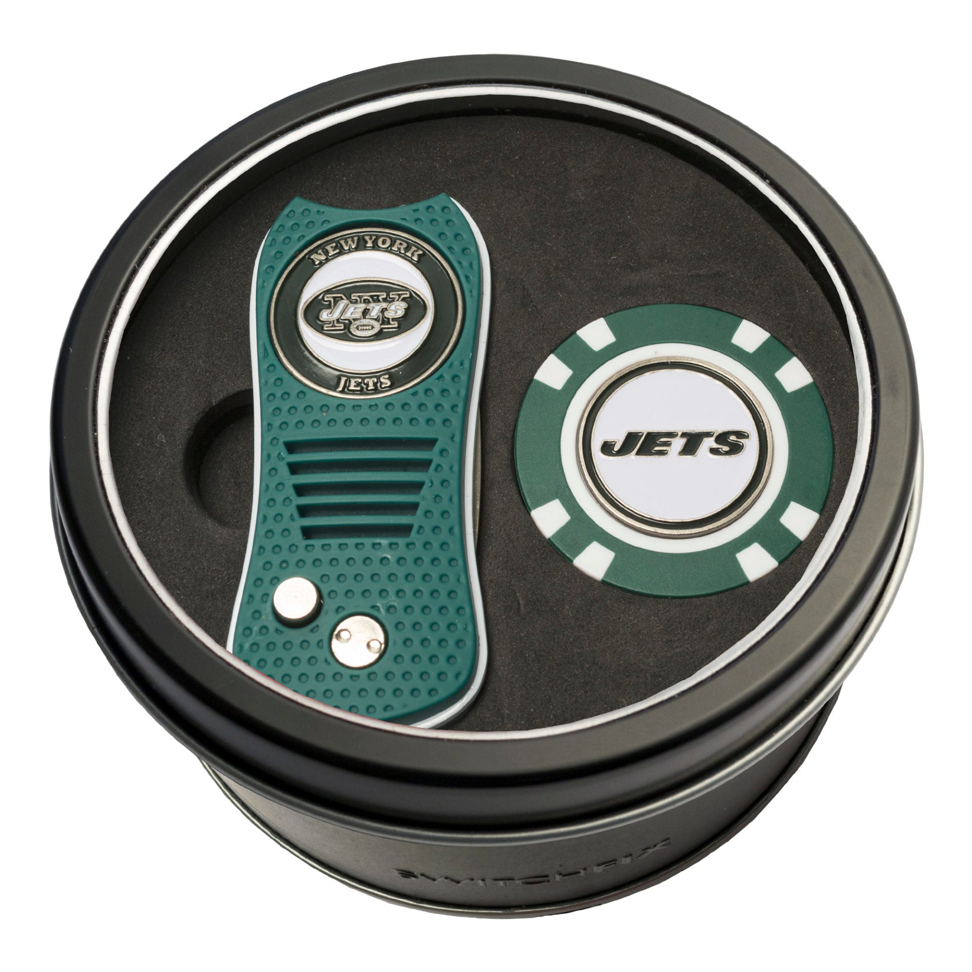 NEW YORK JETS SWITCH CHIP TIN