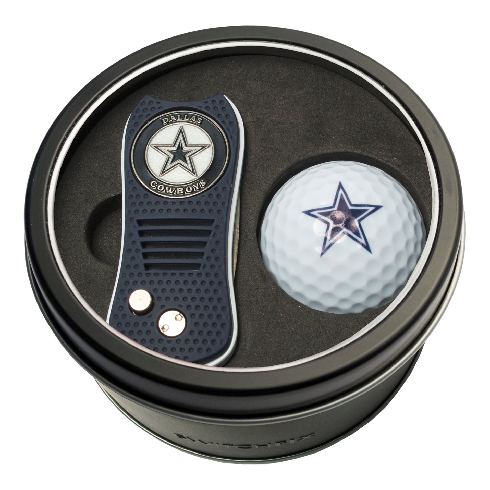 DALLAS COWBOYS SWITCH BALL TIN