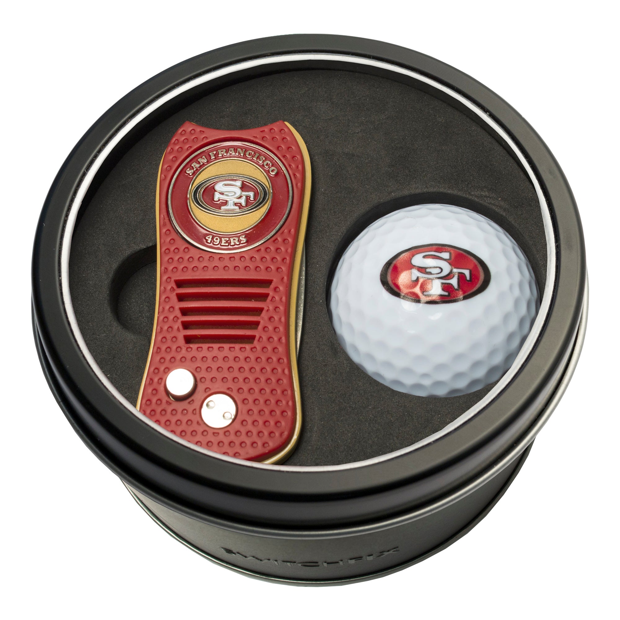 SAN FRANCISCO 49ERS SWITCH BALL TIN