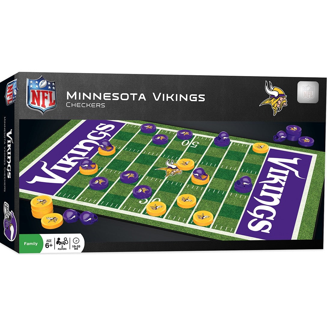 Minnesota Vikings Checkers