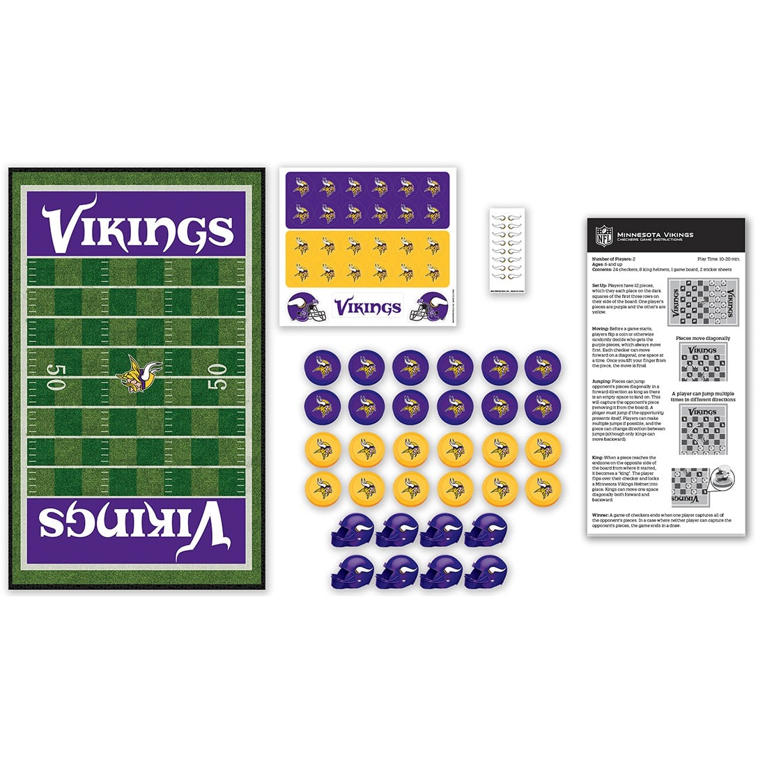 Minnesota Vikings Checkers