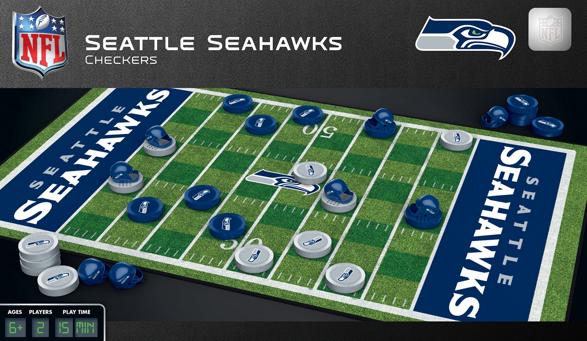 Seattle Seahawks Checkers