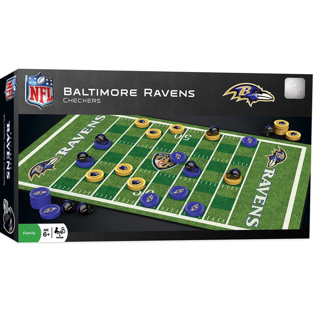 Baltimore Ravens Checkers