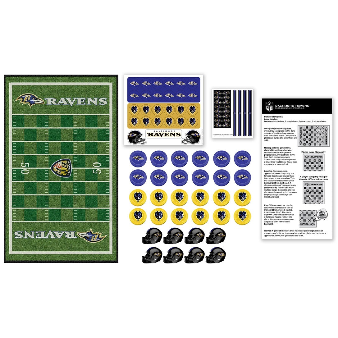 Baltimore Ravens Checkers