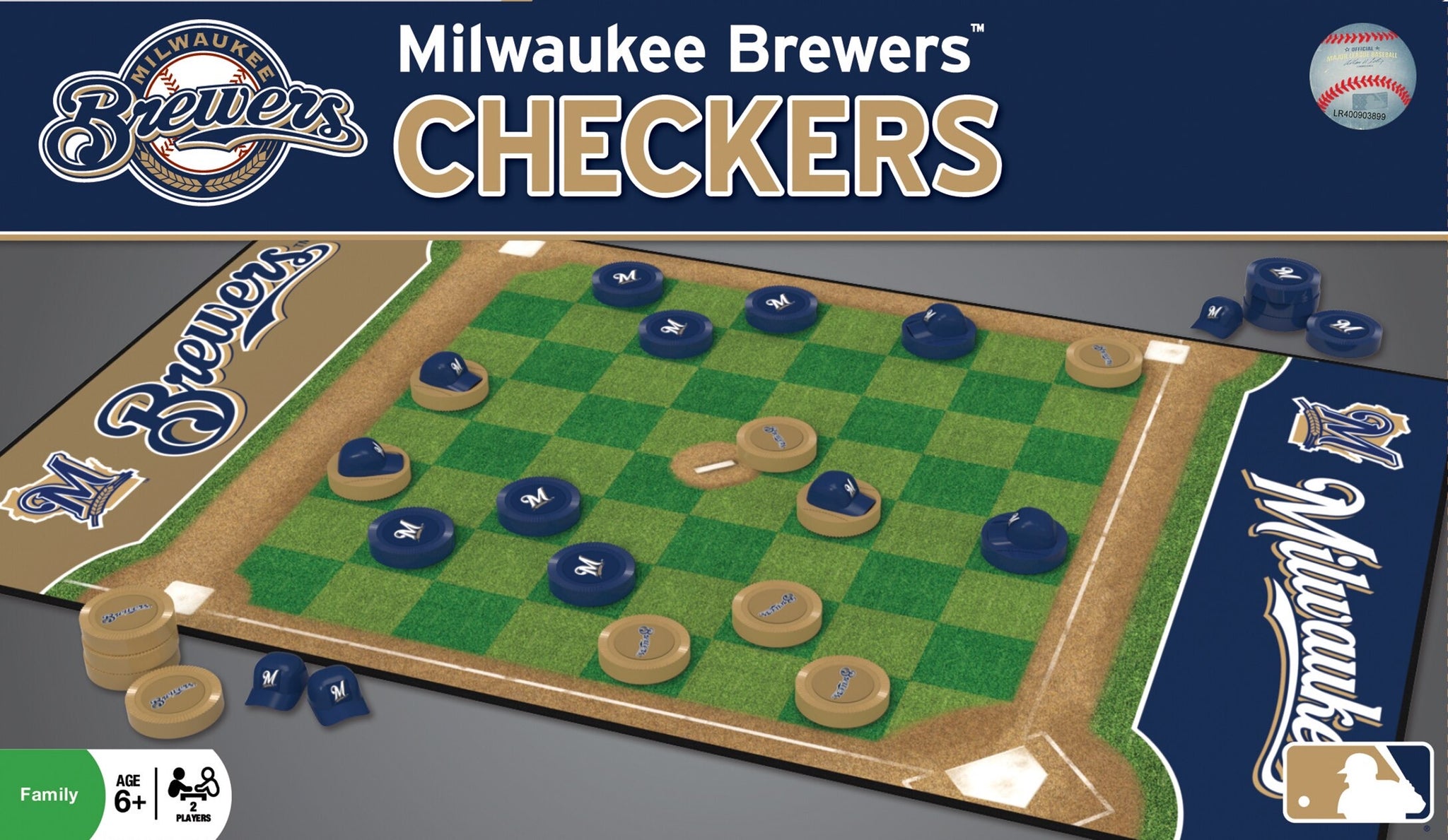 Milwaukee Brewers Checkers