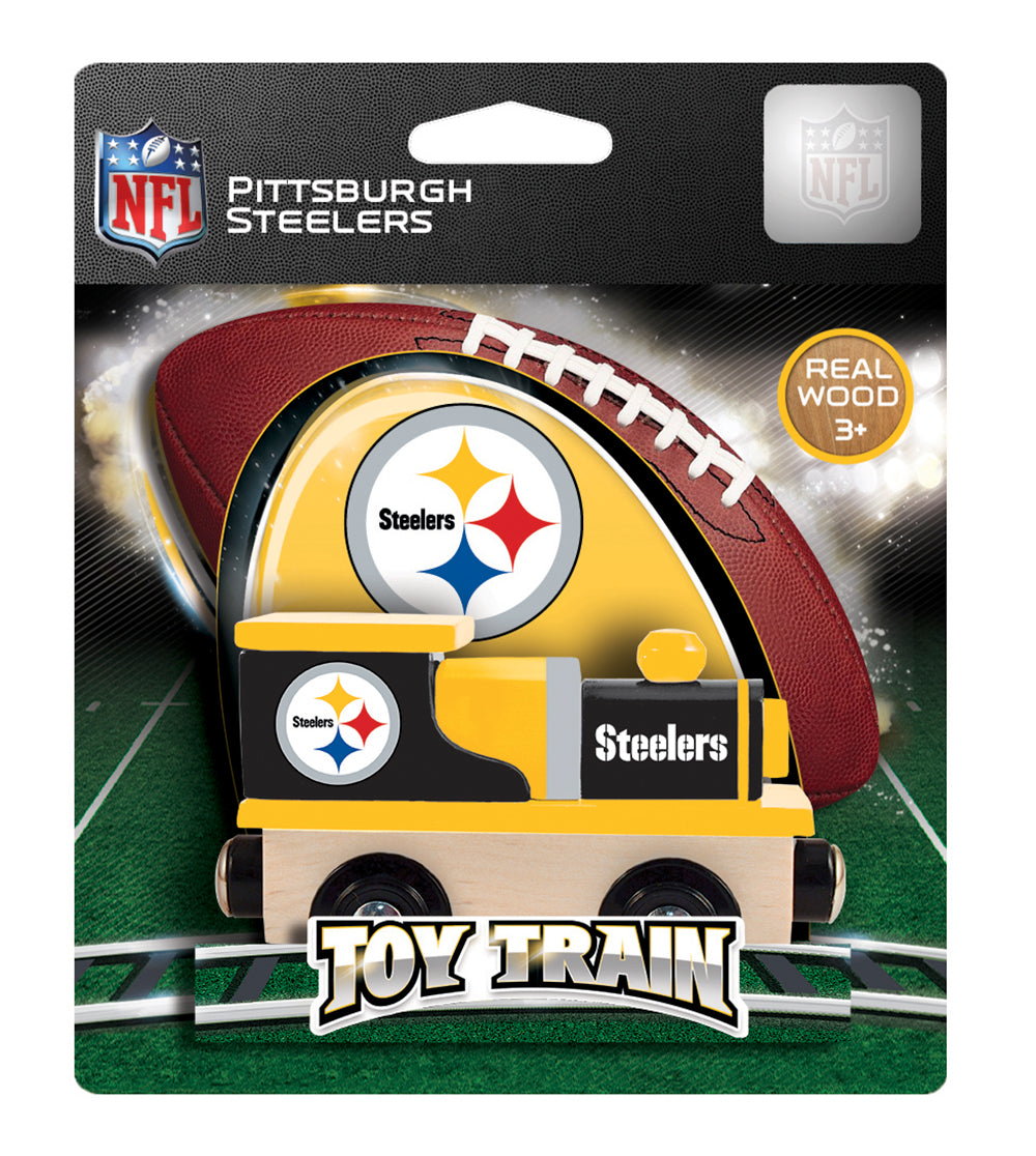 Pittsburgh Steelers Wood Train Box Car