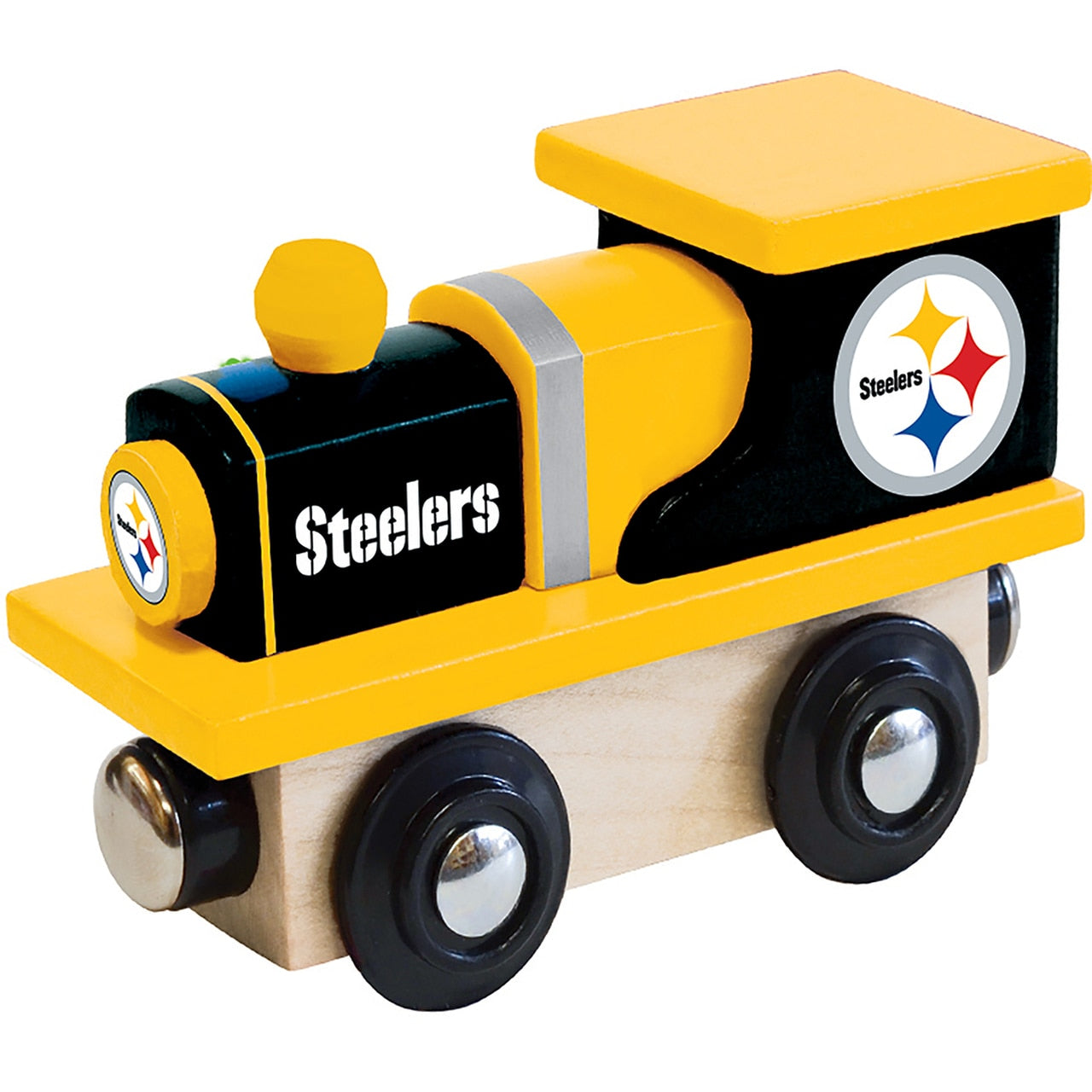 Pittsburgh Steelers Wood Train Engine