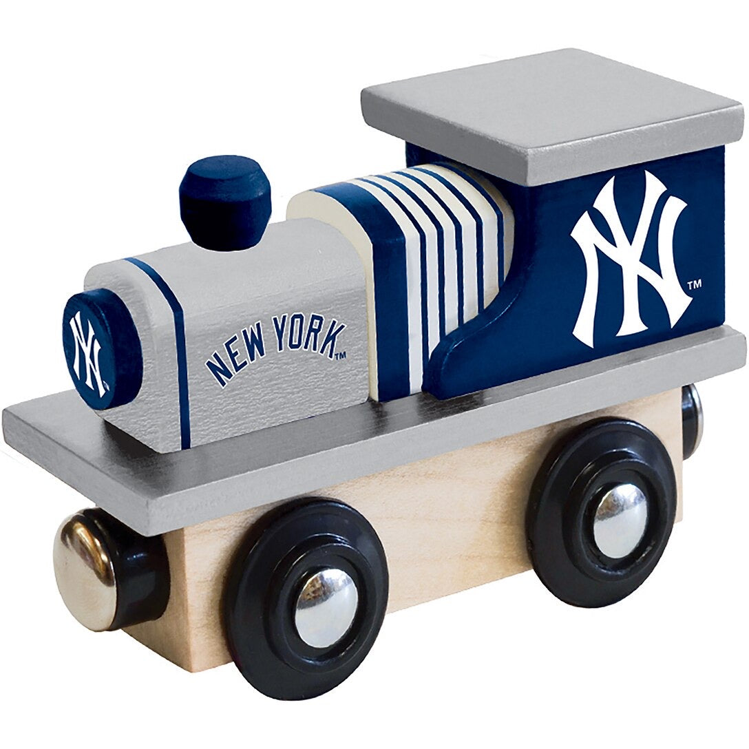 New York Yankees Wood Train Engine