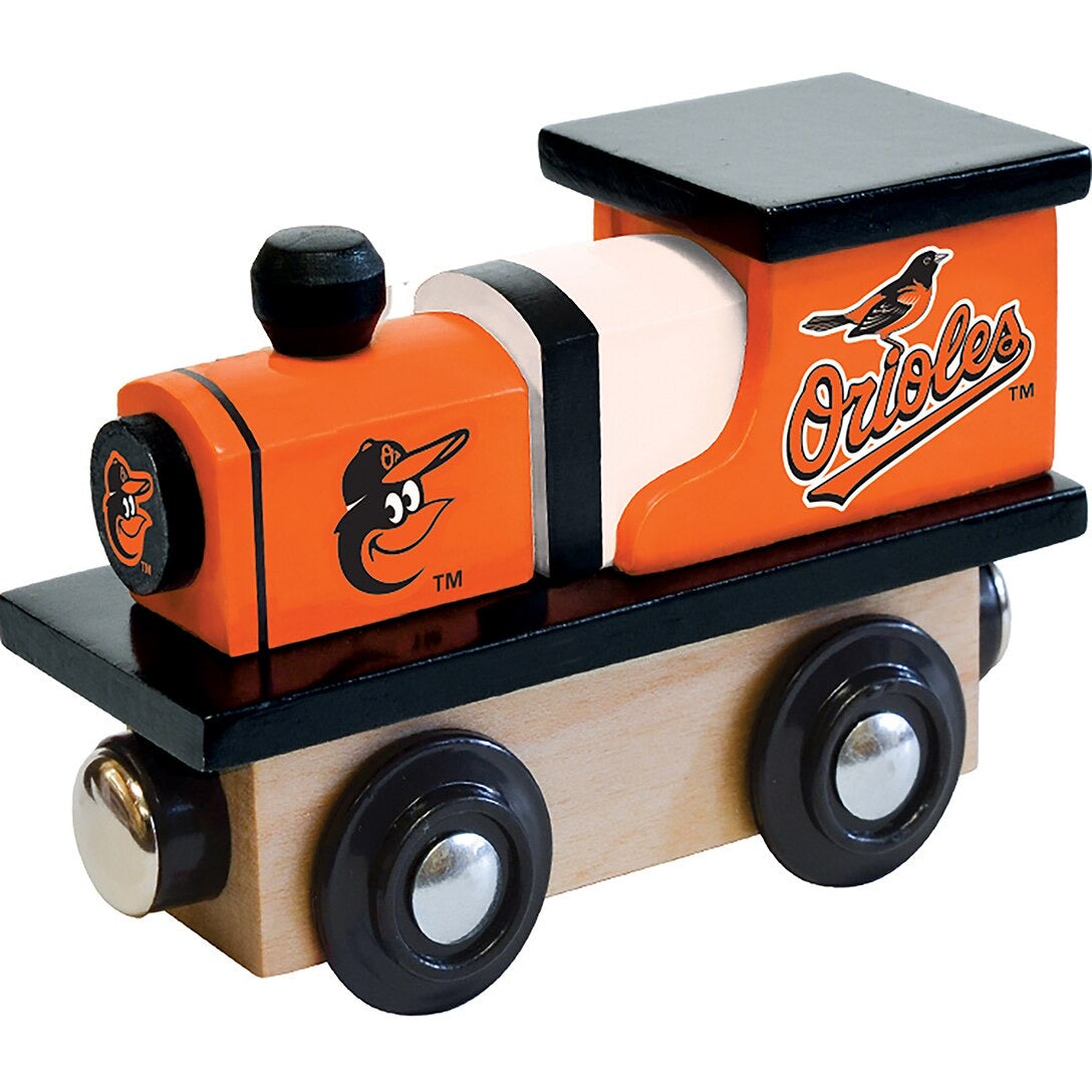 Baltimore Orioles Wood Train Engine