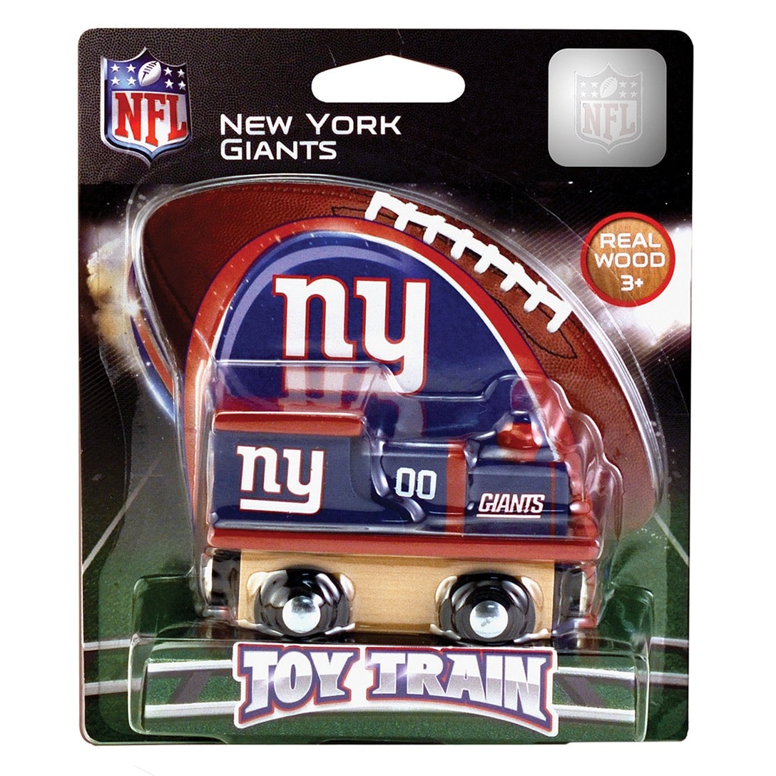 New York Giants Wood Train Engine