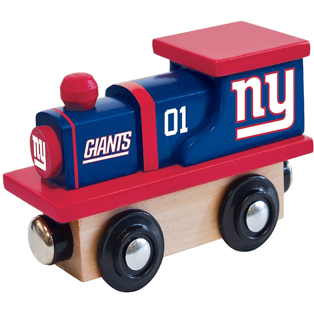 New York Giants Wood Train Engine