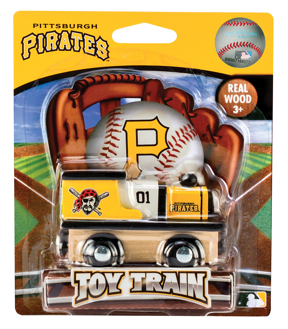 Pittsburgh Pirates Wood Train Engine