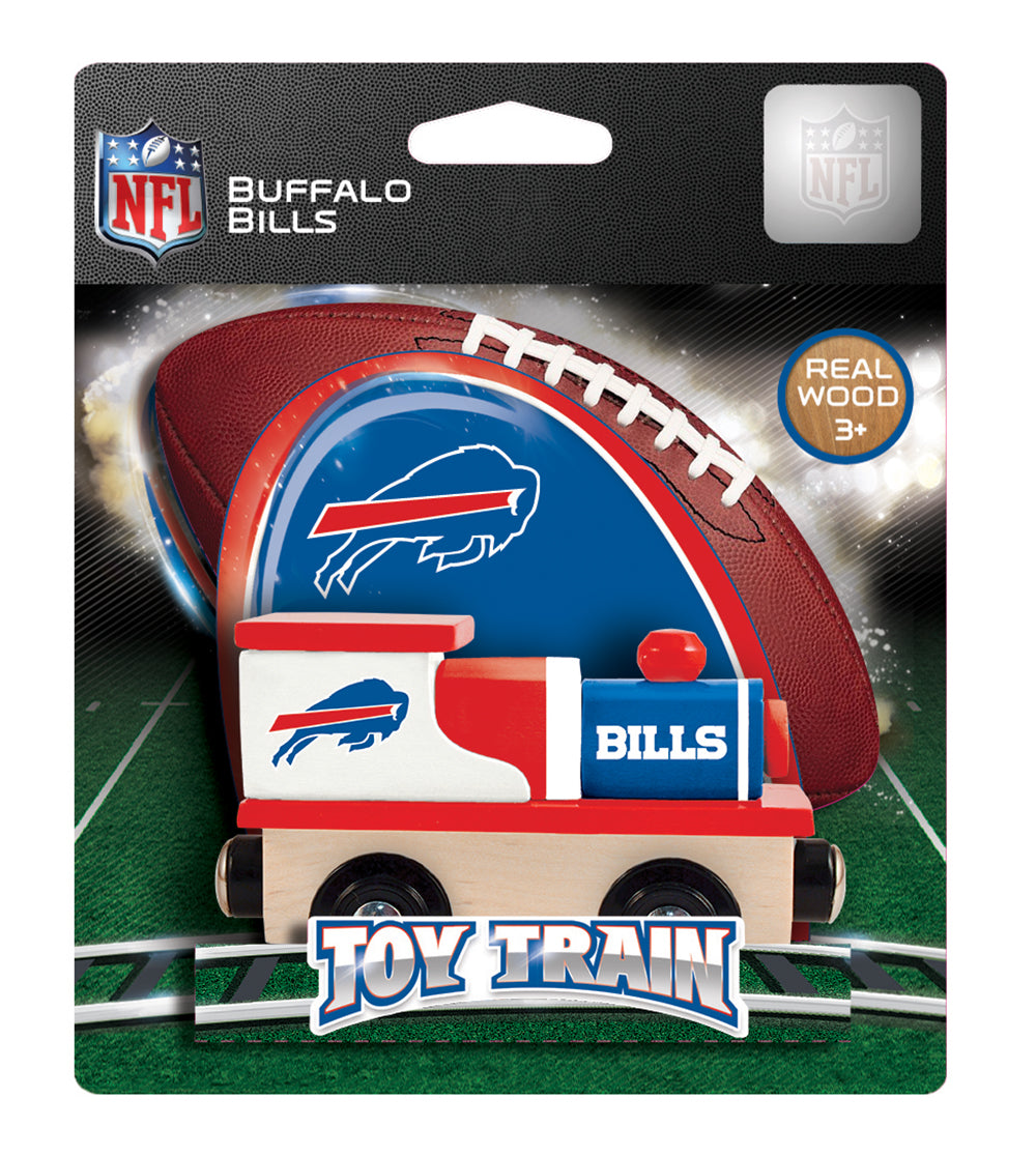 Buffalo Bills Wood Train Engine