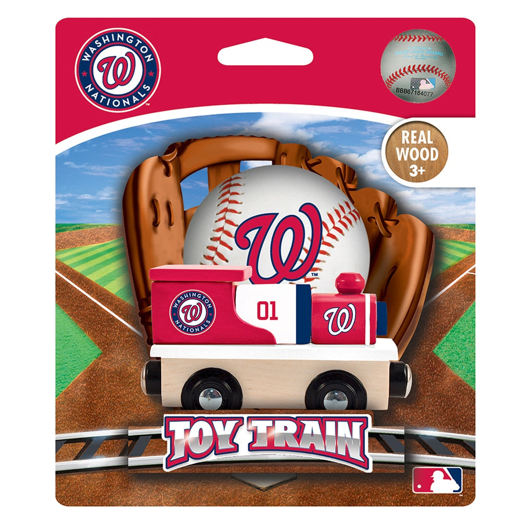 Washington Nationals Wood Train Engine