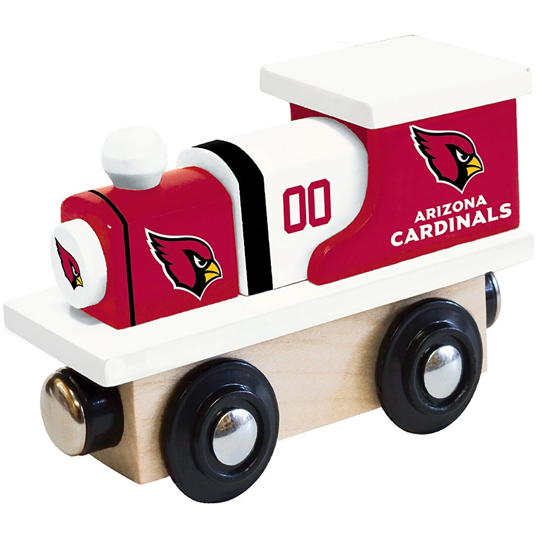 Arizona Cardinals Wood Train Engine