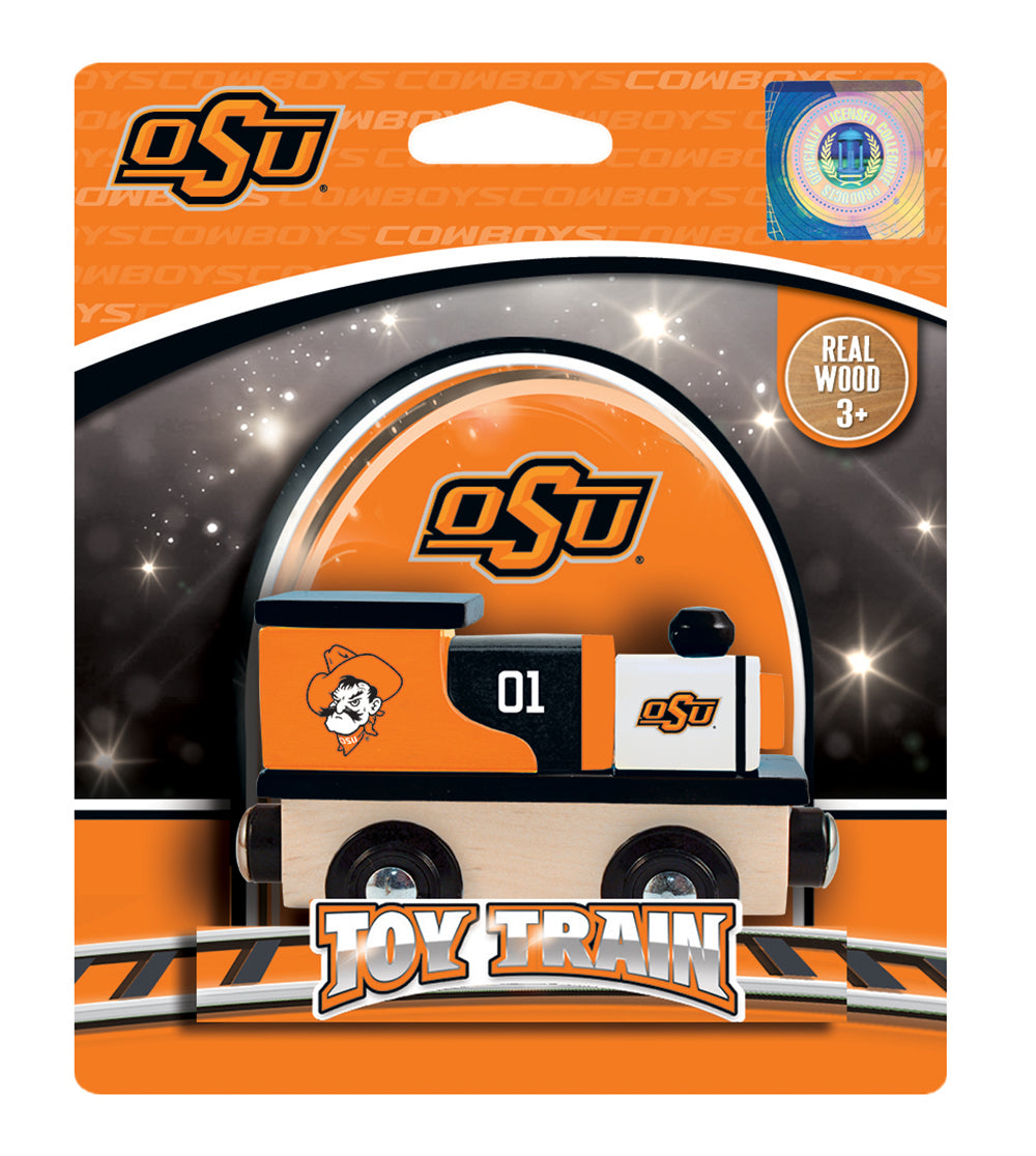 Oklahoma State Wood Train Engine