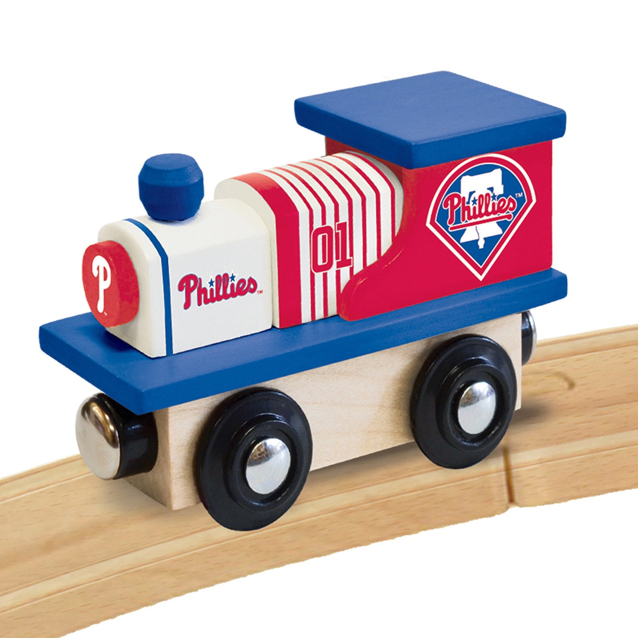 Philadelphia Phillies Wood Train Engine