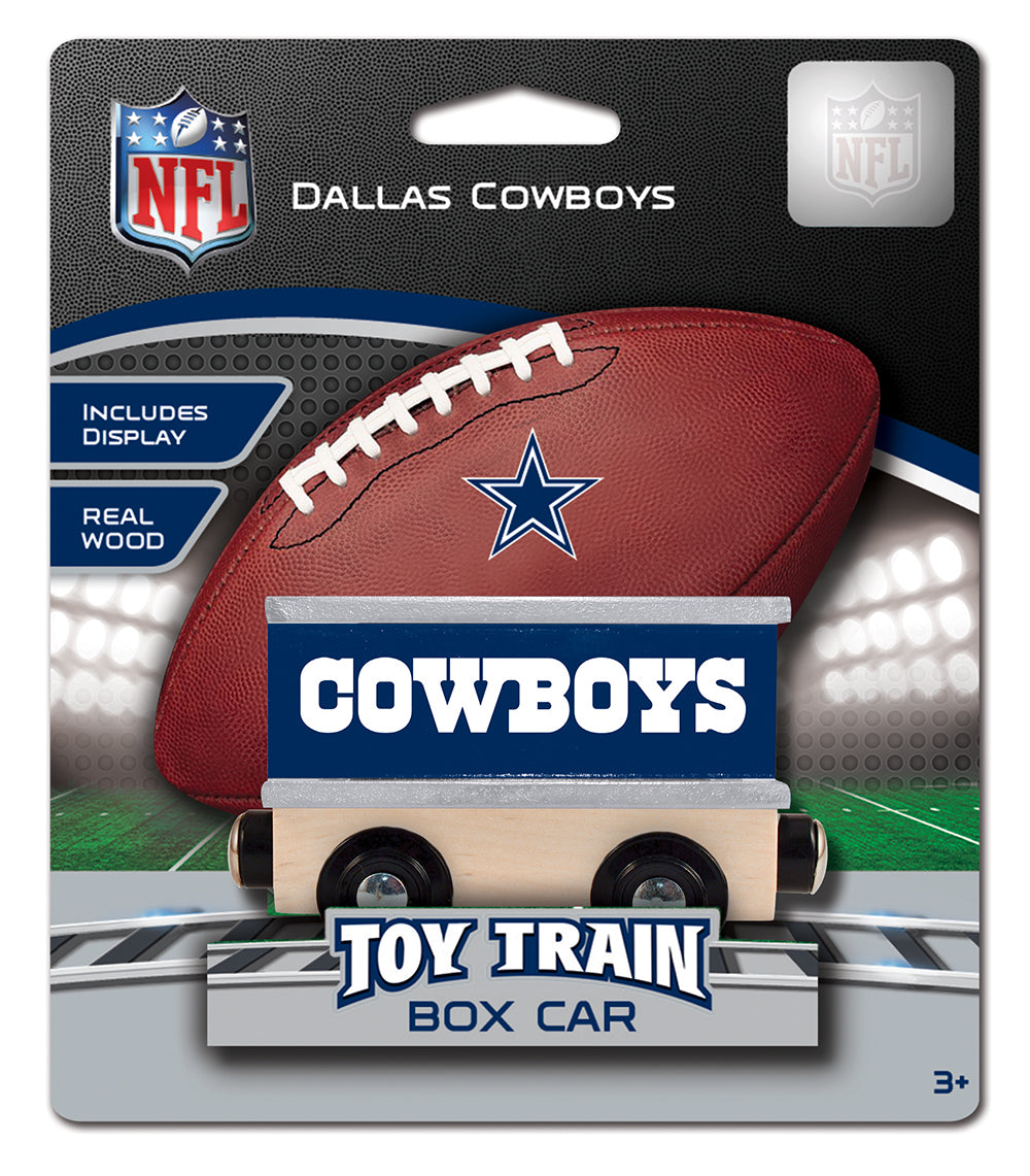 Dallas Cowboys Wood Train Box Car