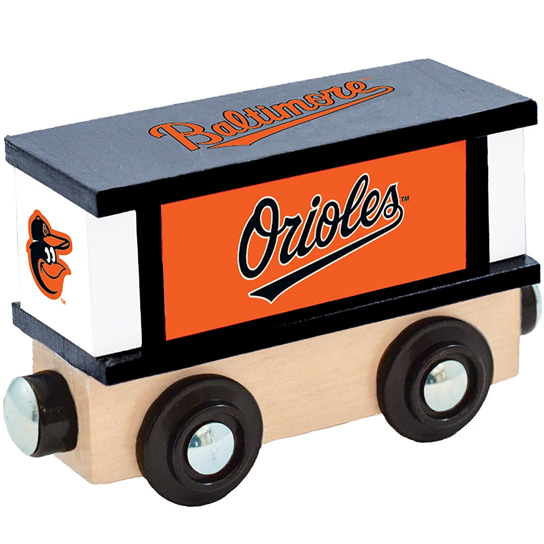 Baltimore Orioles Wood Train Box Car