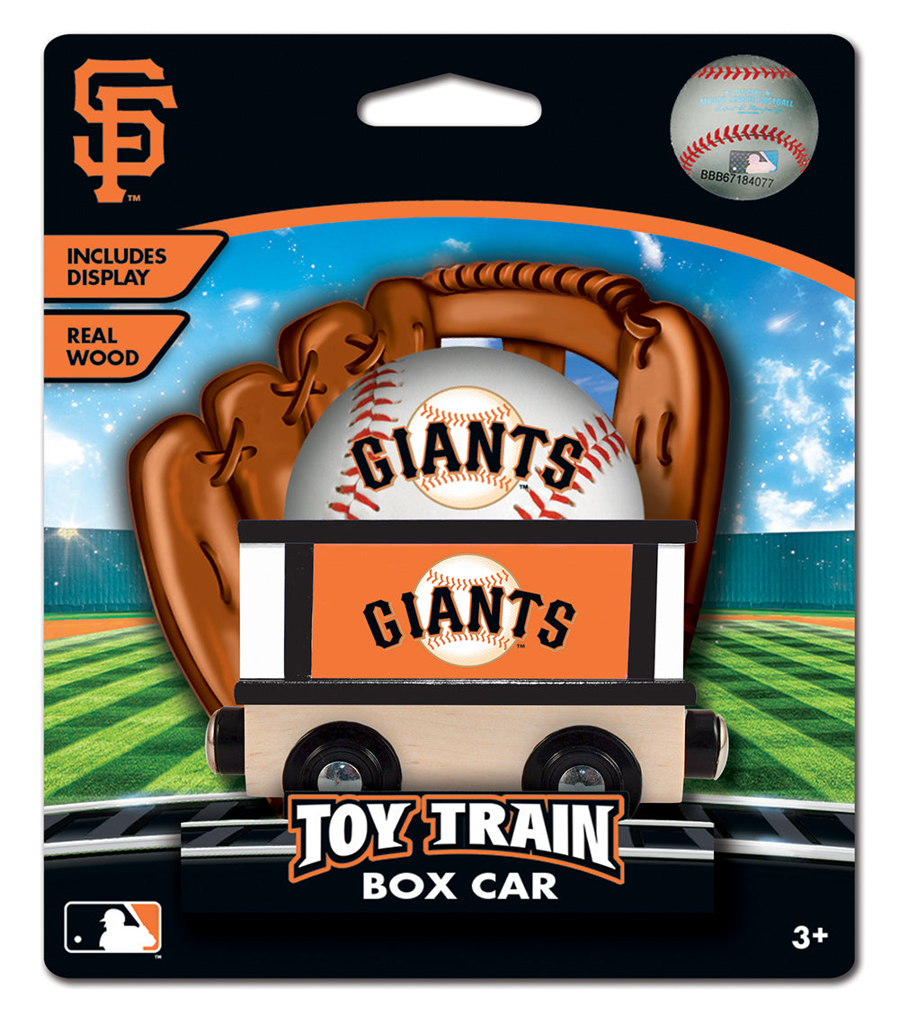 San Francisco Giants Wood Train Box Car