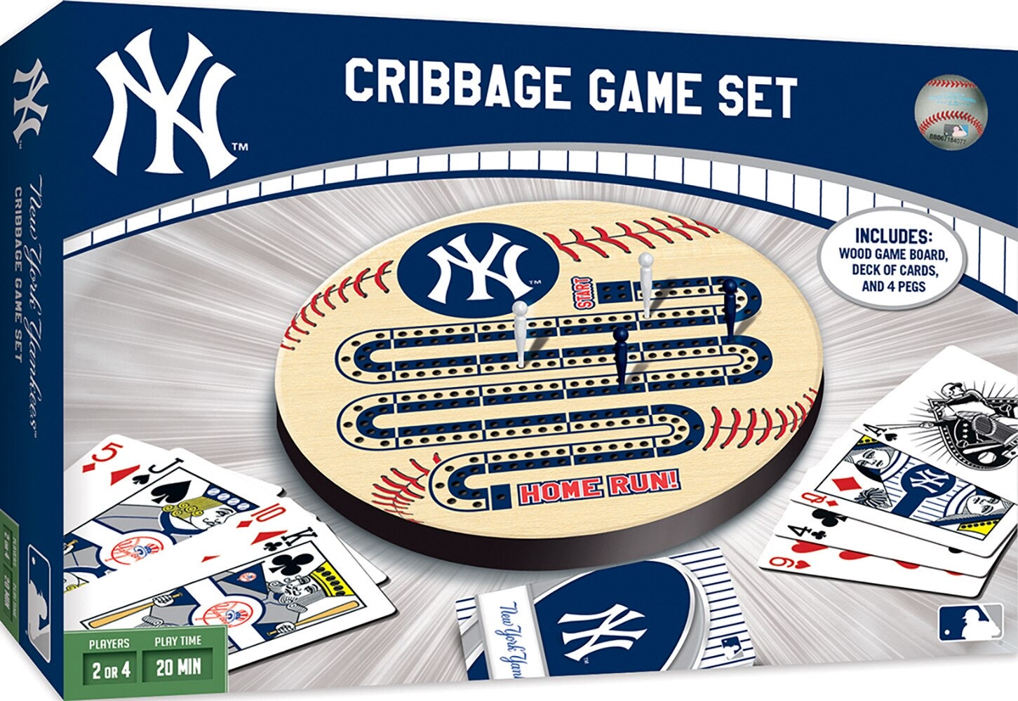 New York Yankees Cribbage