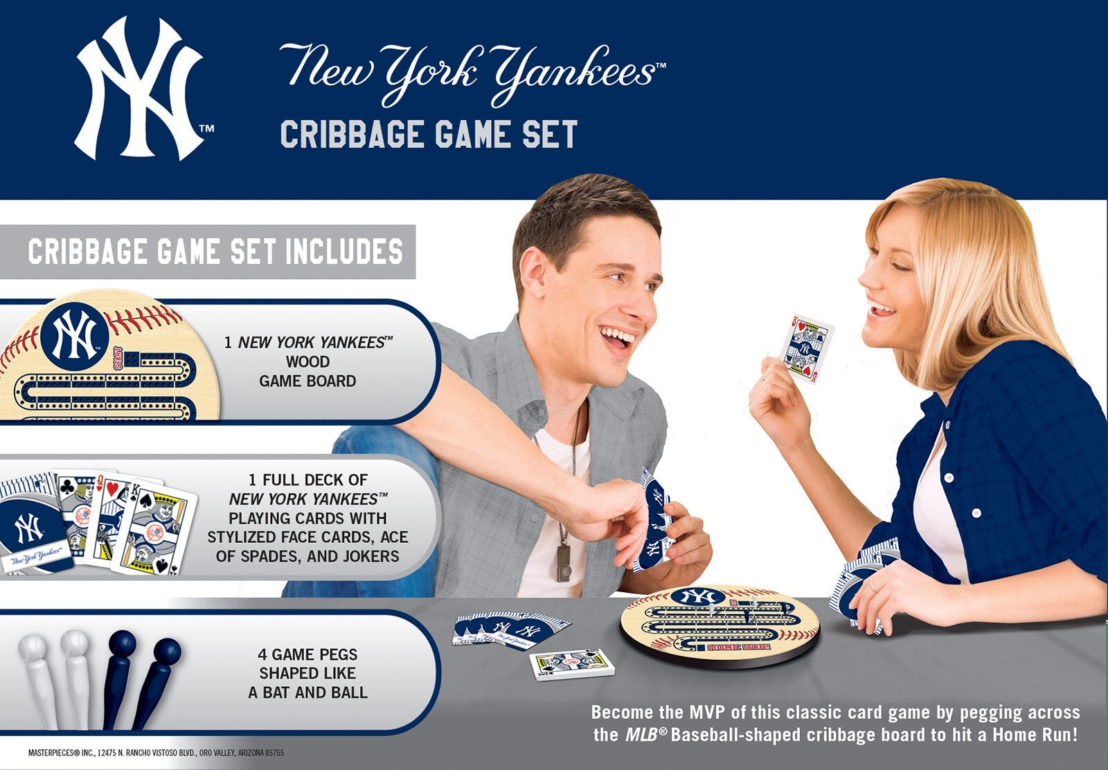 New York Yankees Cribbage