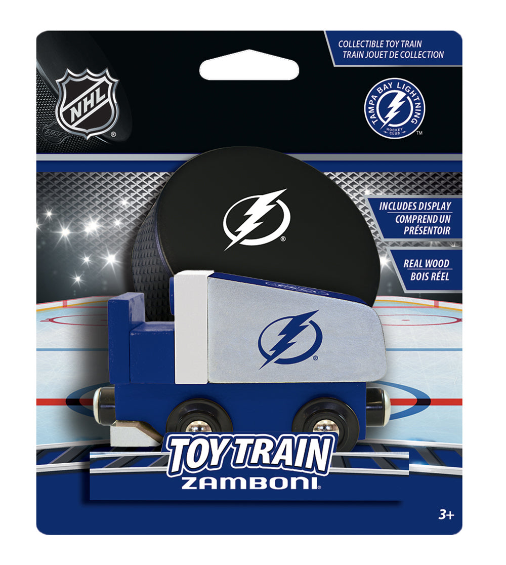 Tampa Bay Lightning Wood Train Zamboni