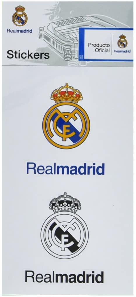 REAL MADRID SINGLE SHEET STICKER