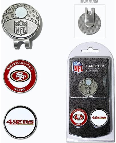 SAN FRANCISCO 49ERS 2 MKR CAP CLIP