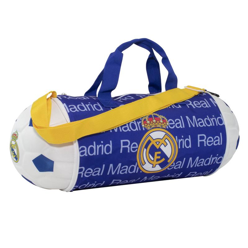 REAL MADRID BALL TO DUFFEL