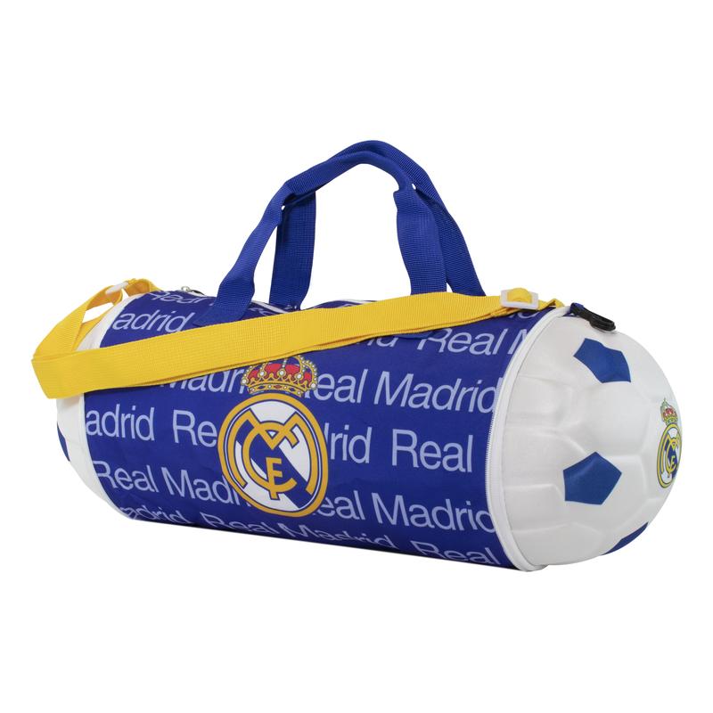 REAL MADRID BALL TO DUFFEL