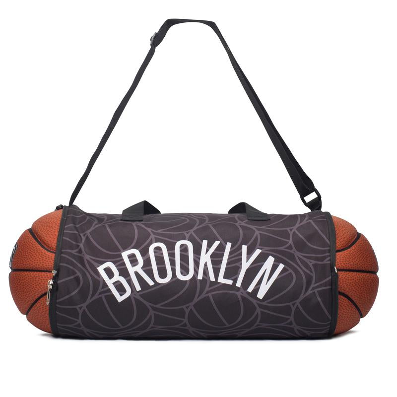 NBA Brooklyn Nets Collapsible Basketball Duffel Bag