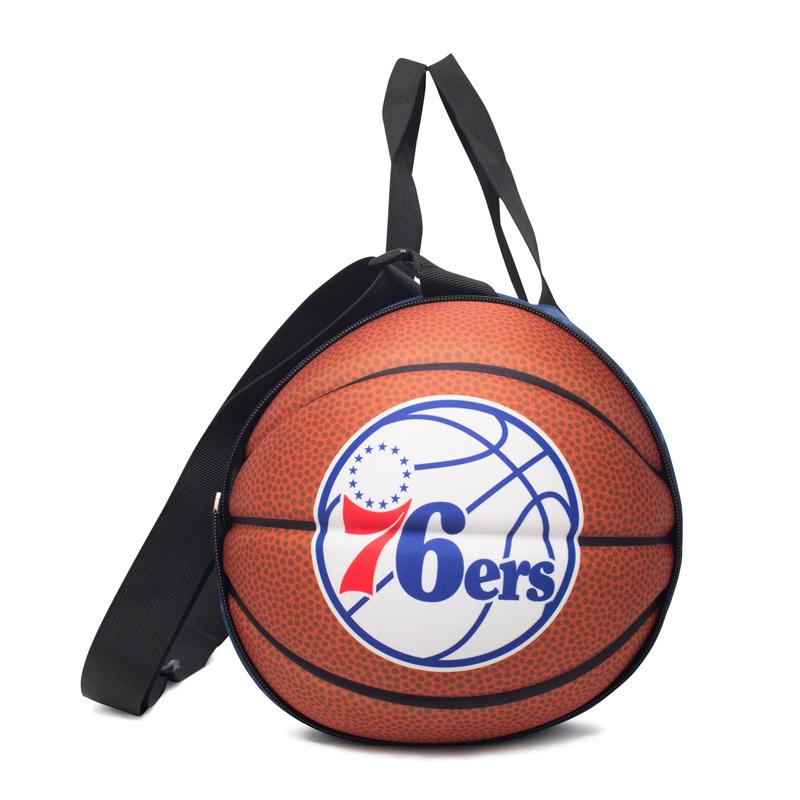 NBA Philadelphia 76ers Collapsible Basketball Duffel Bag