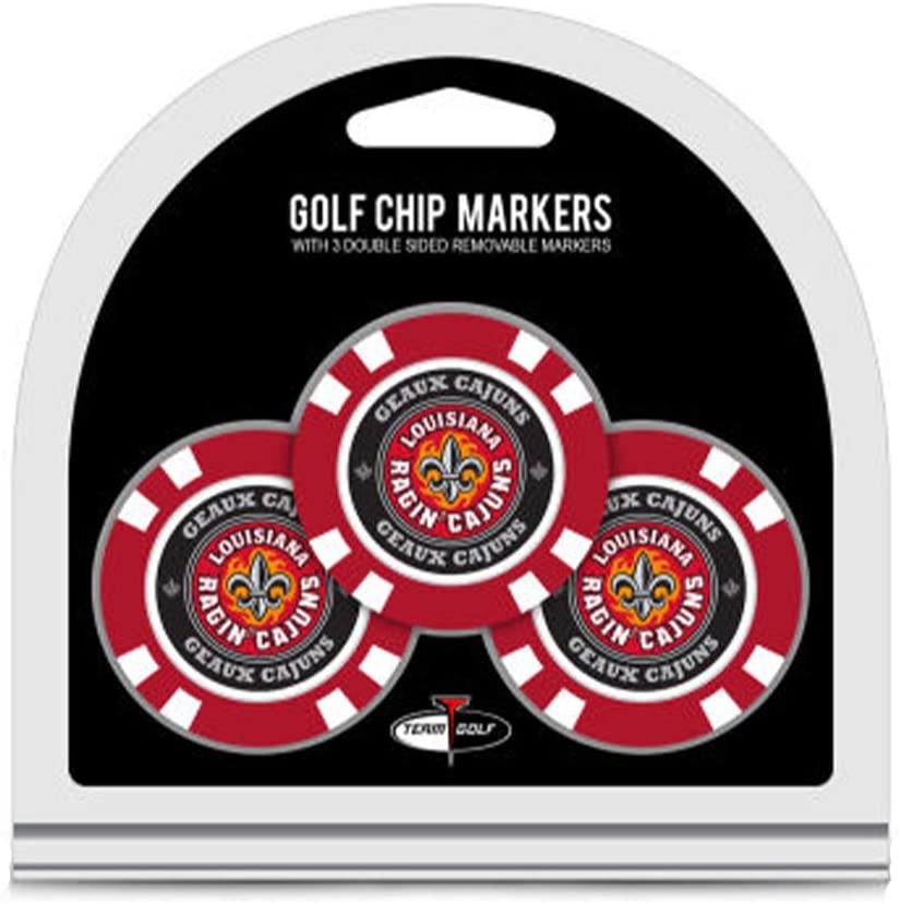 LOUISIANA - LAFAYETTE 3 PK GOLF CHIP