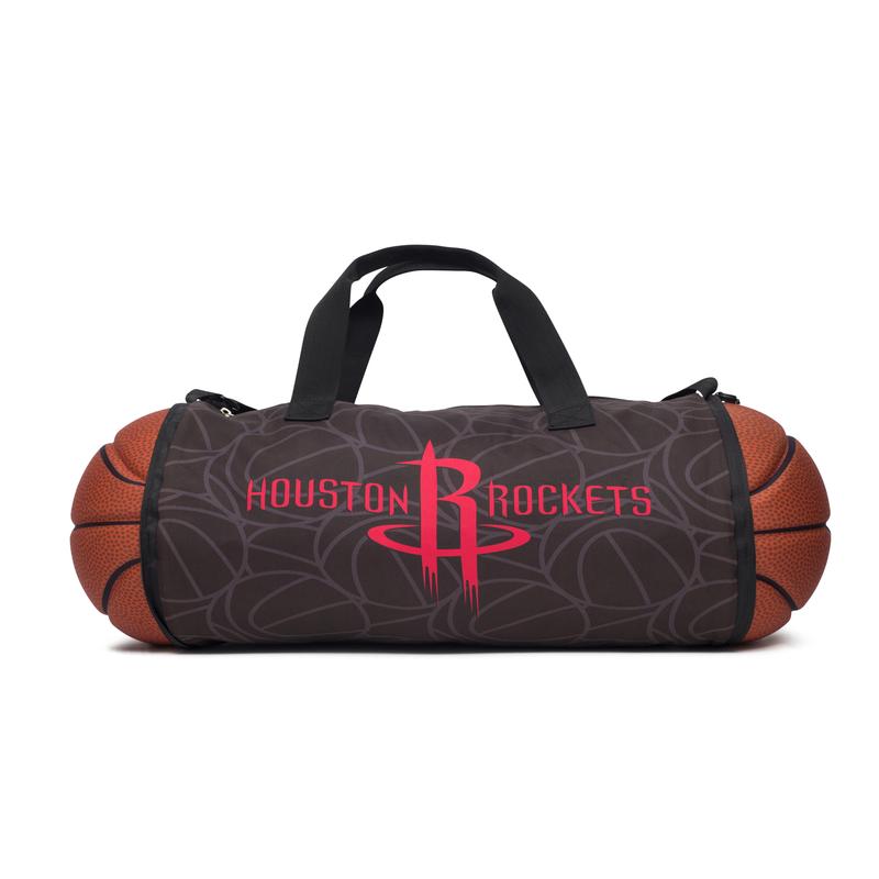 NBA Houston Rockets Collapsible Basketball Duffel Bag