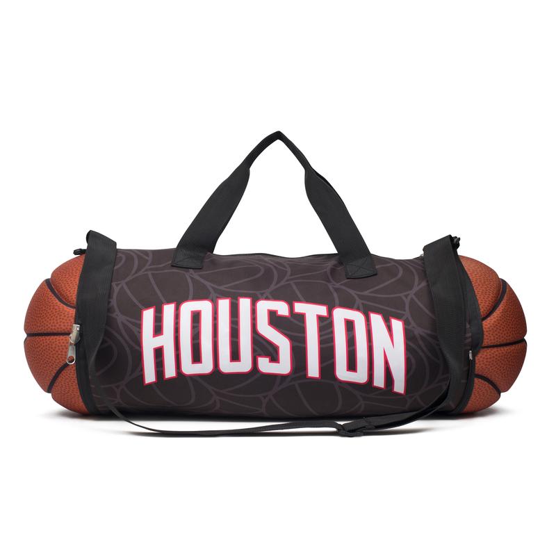 NBA Houston Rockets Collapsible Basketball Duffel Bag