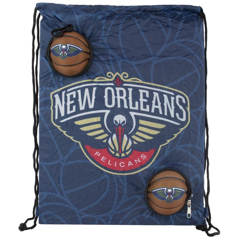 NBA New Orleans Pelicans 9" Drawstring Bag